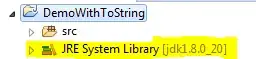 JDK selected
