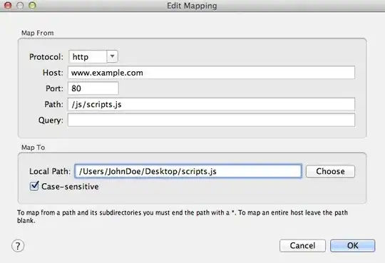 Edit Mapping Example
