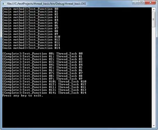Console Output