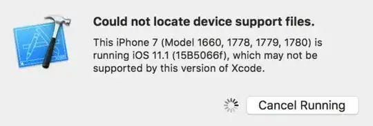 error message