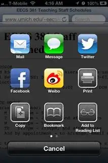 Sad Safari can't find My App