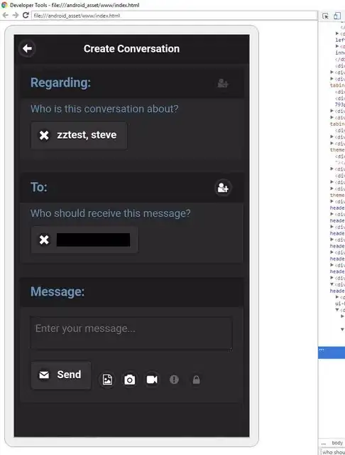 Icons displaying correctly in Chrome DevTools