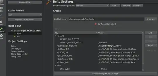 This is the file path in CMAKE
