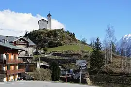 Le Châtelard, one of the hamlets in Montvalezan