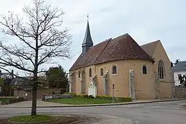 The church in Meslay-le-Grenet
