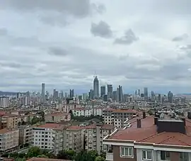 A landscape of Ümraniye, Istanbul