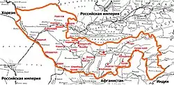 The Emirate of Bukhara under Russian rule c. 1900