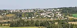 Drémil-Lafage, Haute-Garonne France - seen from the Montauriol district