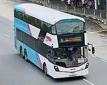 A&S Transit Wright Gemini 3-bodied Volvo B8L in Singapore