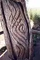Wiradjuri carved tree, Grave of Yuranigh. c.&nbsp;1850