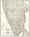 1838 Wyld Wall Map of India (Hindostan or British India) - Geographicus - India