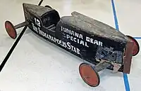 Oldest car at the 2023 2nd Annual Vintage Derby Car Show, piloted by Indianapolis, Indianapolis Champion David M. Knight in 1953