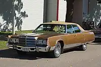 1975 Chrysler New Yorker Brougham 4-door hardtop (with non-standard wheels)