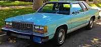 1985 Ford LTD Crown Victoria two-door sedan