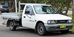 1991–1992 Holden Rodeo DLX 2-door cab chassis