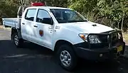 Ranger and Field Officer Work Ute