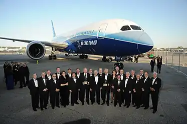 2011 Collier Trophy presented to The Boeing Company for the 787 Dreamliner