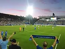 Home match against New York Red Bulls in 2012