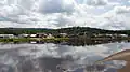 Durand viewed from across the Chippewa River.
