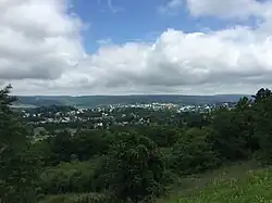 View of Frostburg from MD Route 36 near I-68
