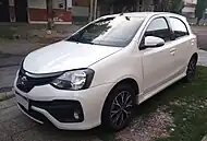 2018 Toyota Etios 1.5 XLS (facelift, Argentina)