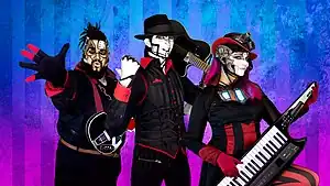 From left to right: Zer0, The Spine, Rabbit, c. 2018