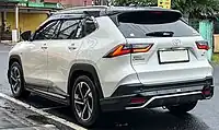 Rear view with GR Parts