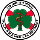 Regimental Insignia of 210 (North Irish) Multi-Role Medical Regiment, RAMC, British Army