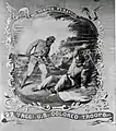 Battle flag, 22nd United States Colored Infantry, 1863