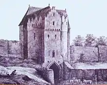 The Schaerbeek Gate in 1612