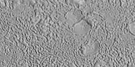 Brain terrain being formed, as seen by HiRISE under HiWish program. Note: this is an enlargement of previous image using HiView.