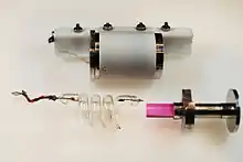 A ruby laser