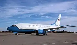A C-40C Clipper of the 932nd Airlift Wing based at Scott AFB, seen during 2011