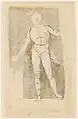 Construction drawing of Adam, 1504, pen, 26,2 x 16,6 cm, Albertina, Vienna (3080r)