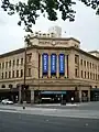 Part of the Adelaide railway station building - main entrance