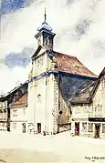Penzing - St. Rochus Kapelle, 1912 (Chapel of St. Roch, Vienna)