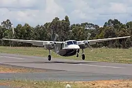 From 1955, the 680 has Supercharged 340–380&nbsp;hp (250–280&nbsp;kW) Lycoming GSO-480s.