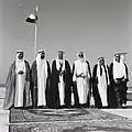 The 6 founding fathers of the UAE.