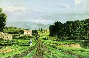 Nogent-sur-Marne. After the Rain. 1886Radishchev Art Museum