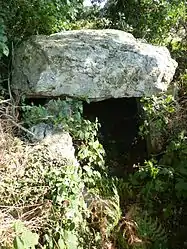 The allée couverte of La Roche aux Fées de la Brousse, in Plénée-Jugon