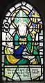 North window of the narthex, designed by Martin Travers