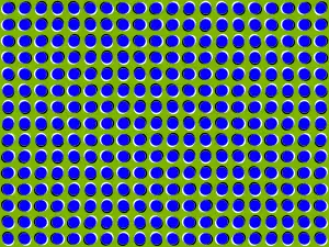 A peripheral drift illusion by Paul Nasca