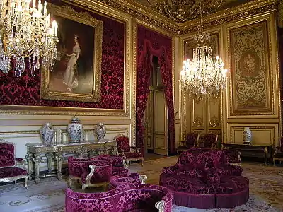 Louvre Salon from Napoleon&nbsp;III suite
