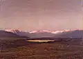 176. Carlo Cressini, Tramonto sereno (Foscagno - Valtellina), 1920-1925