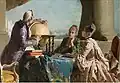 115. Eleuterio Pagliano, La lezione di geografia, 1880