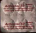 Arthrotec (diclofenac and misoprostol) 50&nbsp;mg tablets