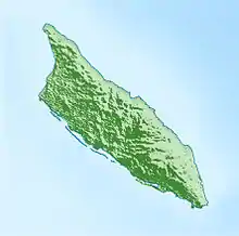 AUA is located in Aruba