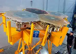 Assembled E-ELT mirror segments