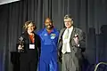 Melvin presents Arlene and Joel Levine with the National Alliance of Black School Educators Presidential Award.