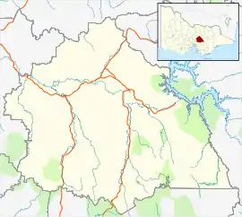Yea is located in Shire of Murrindindi